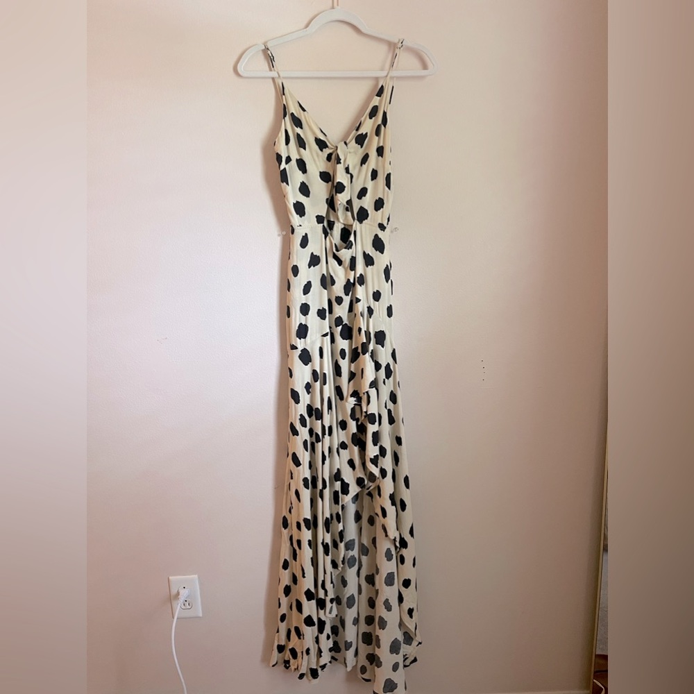 Stillwater asymmetrical cut out dress